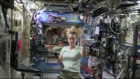 Space Station Crew Member Discusses Life and Work Aboard the Outpost