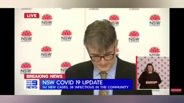 Sydney Covid 141 outbreak - all but one vaccinated - we call that Genocide