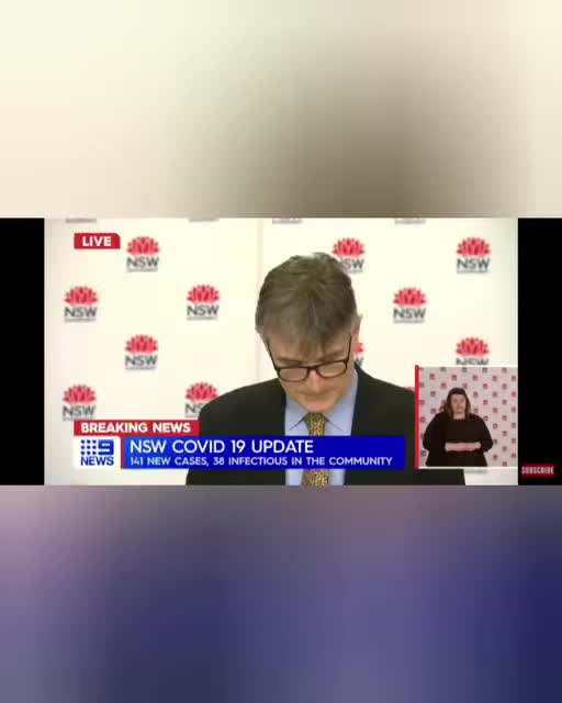 Sydney Covid 141 outbreak - all but one vaccinated - we call that Genocide