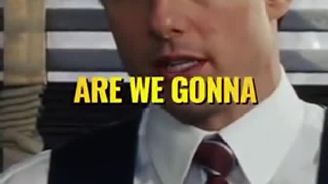 Hmmmmm.........From a movie in 2007. Sound familiar?