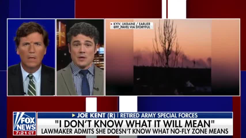 Joe Kent talks to Tucker about No-Fly Zone