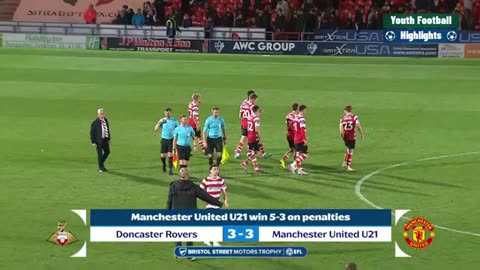 Doncaster Rovers vs Manchester United EFL Trophy Cup 24-09-2024