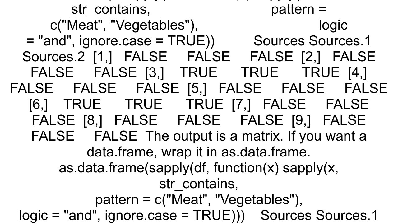 Detect multiple patterns in r using logical operators