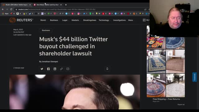 Elon & Twitter being sued is the definition of a frivolous lawsuit