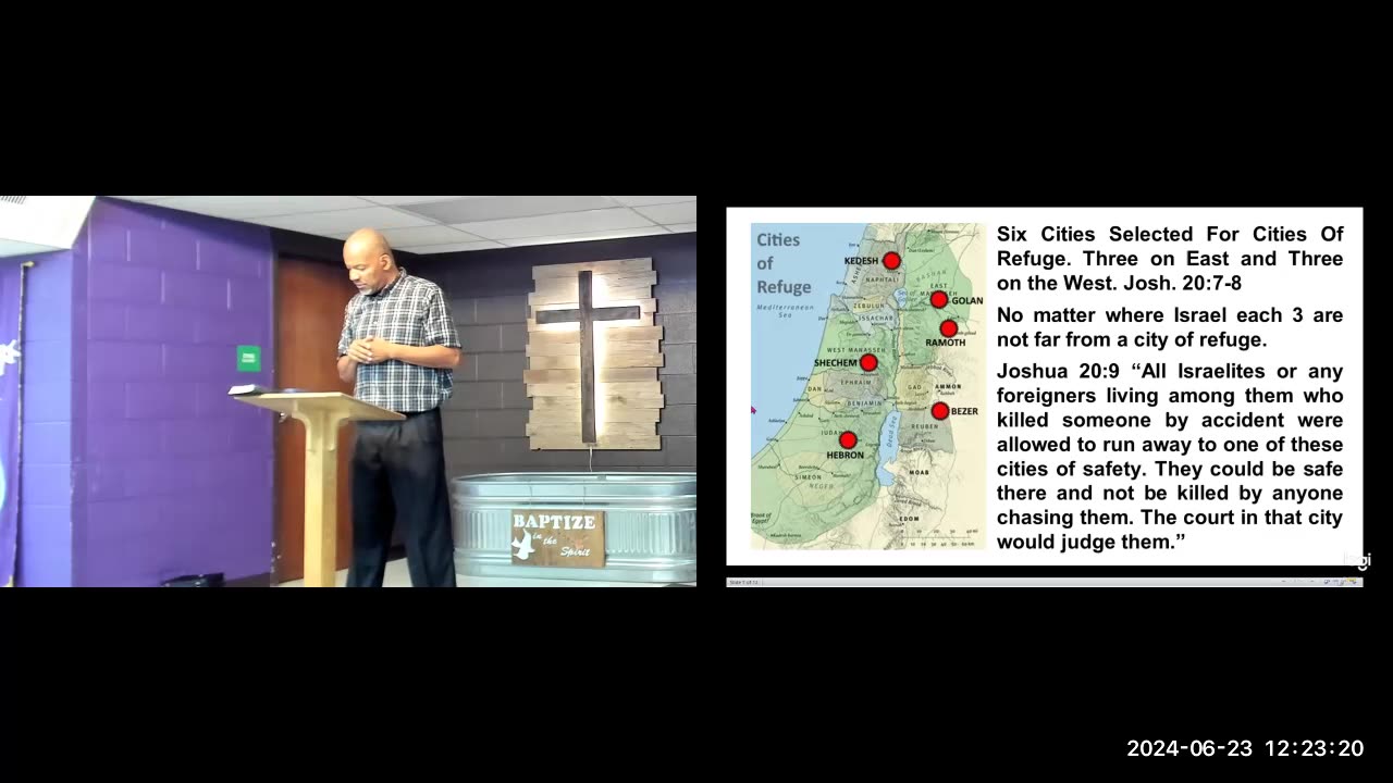 Cities of Refuge & Appointed by the Levites