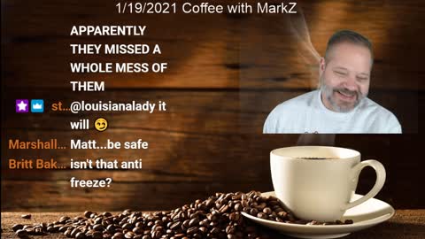 Coffee with MarkZ and Dr Palmer
