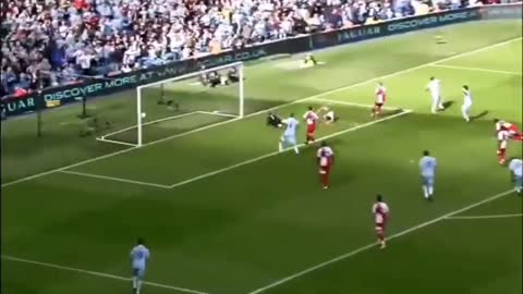 saing goal from Kun Aguero