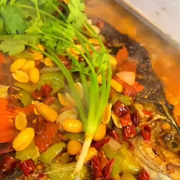Chinese Street Food crispy and Spicy 🥵🥵🔥 Fish Curry