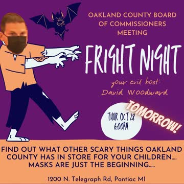 Oakland County Board of Commissioners Meeting - Tomorrow`