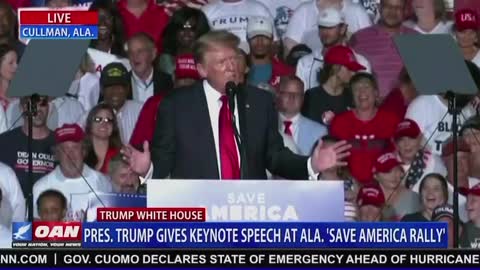 Aug 21 2021 - T45 Rally In Cullman AL - "Everything 'Woke' Turns To S%!#" 🦁🦅🇺🇸
