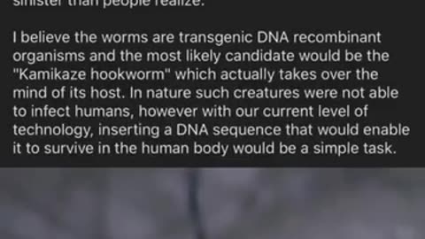 MASK ARE CONTAMINATED WITH PARASITES