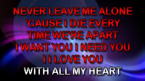 kbkaraokeking I Want You I need You I love You (Elvis)