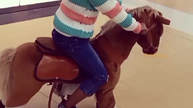 snappy girl enjoying the ride