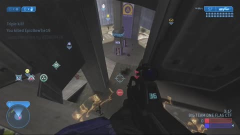 Halo 2 Classic - Surprising Red Team In Their Own Base on Terminal #halo #halo2 #shorts #short