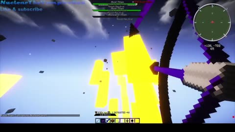 Minecraft Rulecraft Ep 2093 Nuclear vs Blaze,Ghast titans and icy ender colossus