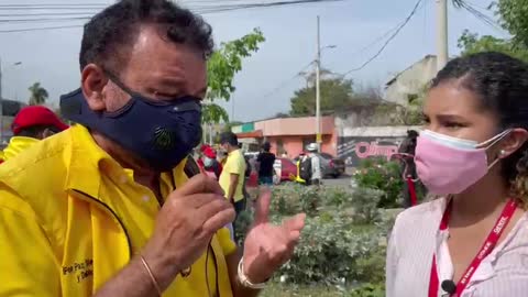 Declaraciones de Gil Falcón, presidente de la CUT