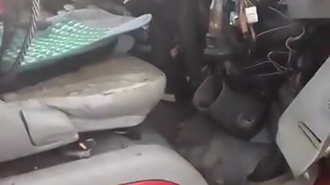 Truck terguling