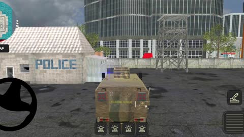Police Simulation Special - Armored Police Car _ Android Gameplay