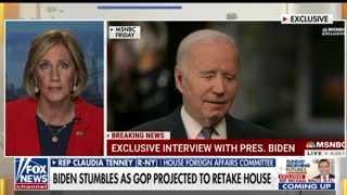 Rep Claudia Tennyson: Biden Needs a Cognitive Test