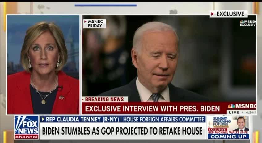 Rep Claudia Tennyson: Biden Needs a Cognitive Test