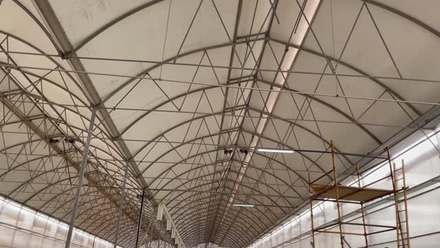 Roof of a factory
