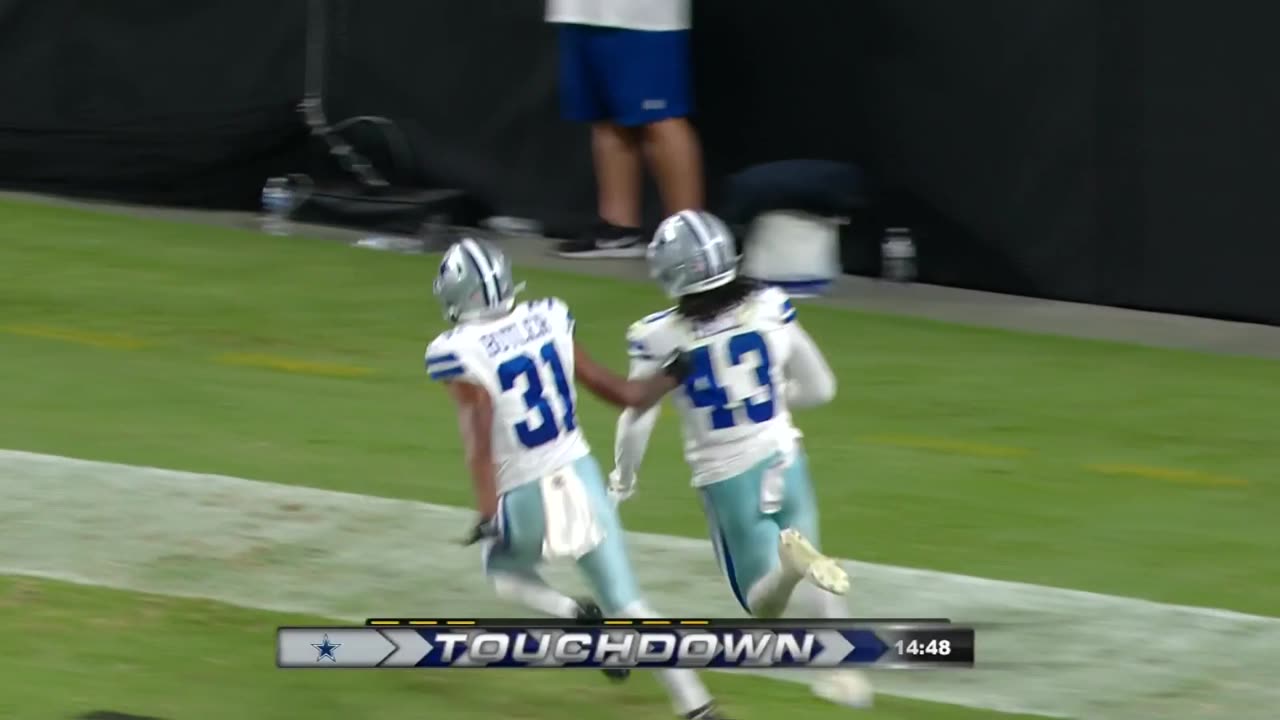 Can't-Miss Play: Kemon Hall reads Aidan O'Connell's eyes on speedy pick-six INT