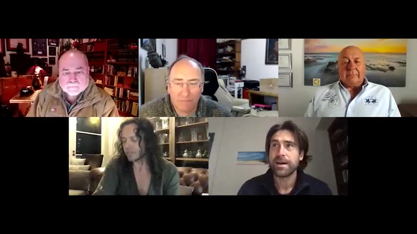 Simon Parkes,Robert David Steele, Charlie Ward, Sacha Stone and Sean Stone
