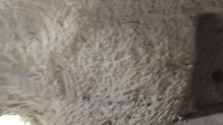 Mystical inscriptions in rock monasteries