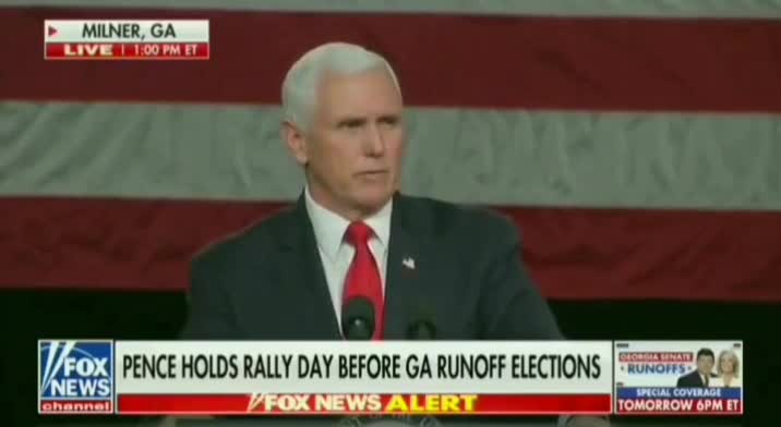 VP Pence: "I Promise You, We Will Have Our Day In Congress"
