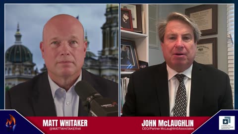 John McLaughlin, Donald Trump’s pollster, joins Liberty & Justice S3, E17