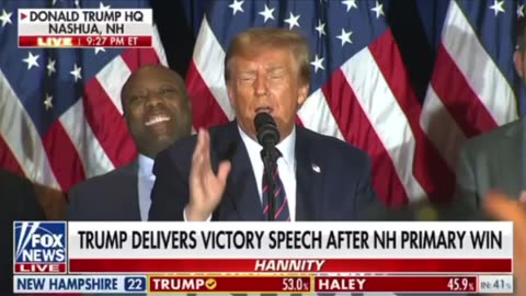Donald Trumps Victory Speech in New Hampshire - January 23, 2024