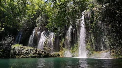 The magic where waterfalls meet lakes!