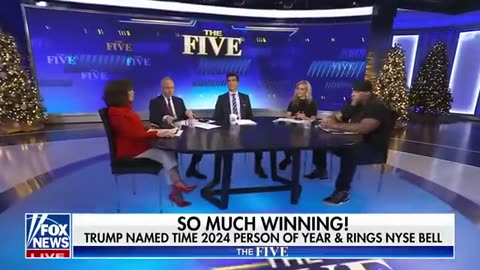 'The Five'_ Trump named Time 'Person of the Year,' rings NYSE bell
