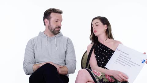 Anne Hathaway & Jason Sudeikis Answer the Web_s Most Searched Questions