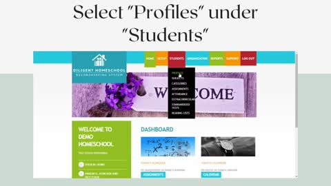 Diligent Homeschool Setup Tutorial: Students