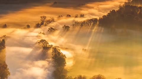 Spectacular sunrise