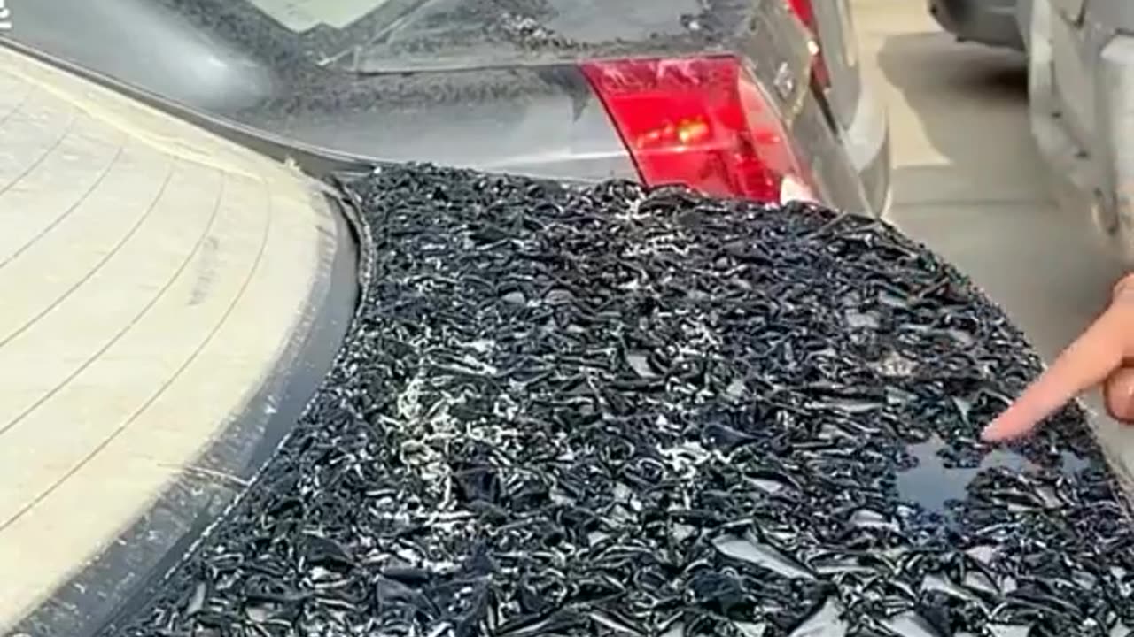 Amazing liquid for removing car paint