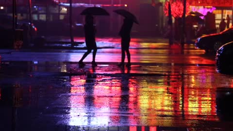 30 Minutes of GENTLE NIGHT RAIN, rain sounds to sleep, study, Relex, Reduce Stress, Help insomnia