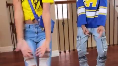 teen dance boy and girl