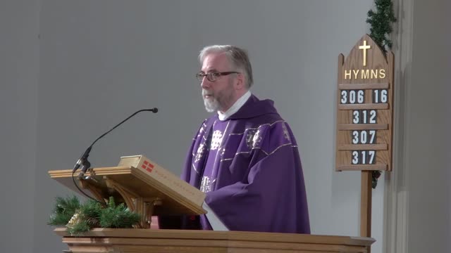 First Sunday Of Advent - Homily