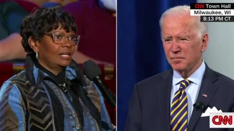 Joe Biden Makes the Most 'Racist' Statement of His Presidency at CNN's Town Hall