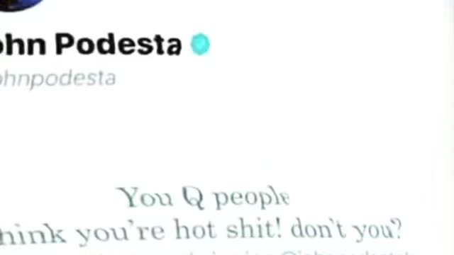 John Podesta on Q