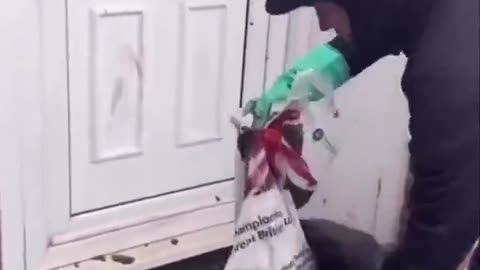 Man Rubs Neighbor's Dog Poop On Their House