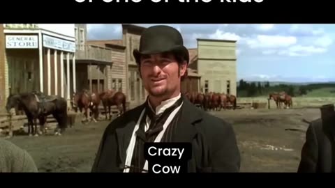 When the cow gets a hold of the kid