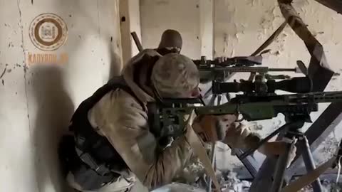 Mariupol - Chechen Snipers