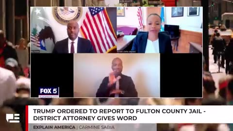 Trump Ordered To Report To Fulton County Jail - District Attorney Gives Word