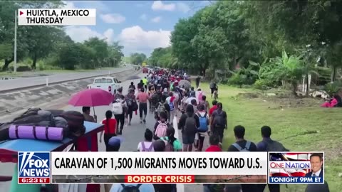 Migrant caravan from Mexico flooding to US border before Trump takes office