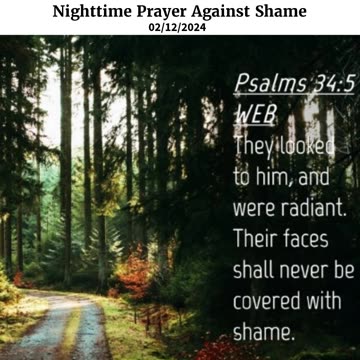 Nighttime Prayer against Shame #youtubeshorts #grace #jesus #mercy #faith #fyp #blessed #trust #love