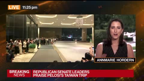 Republican Leaders Praise Pelosi Trip to Taiwan