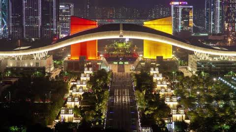The hustle and bustle city